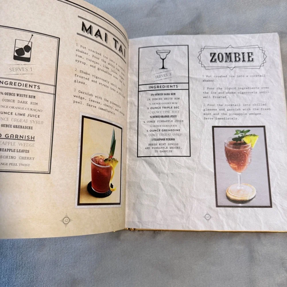 The Art of Mixology Classic Cocktails Curious Concoctions Hardcover 2015 Parrago